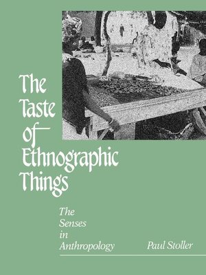 cover image of The Taste of Ethnographic Things